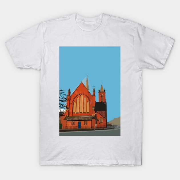St Paul's Church,  Hartlepool T-Shirt by juliechicago